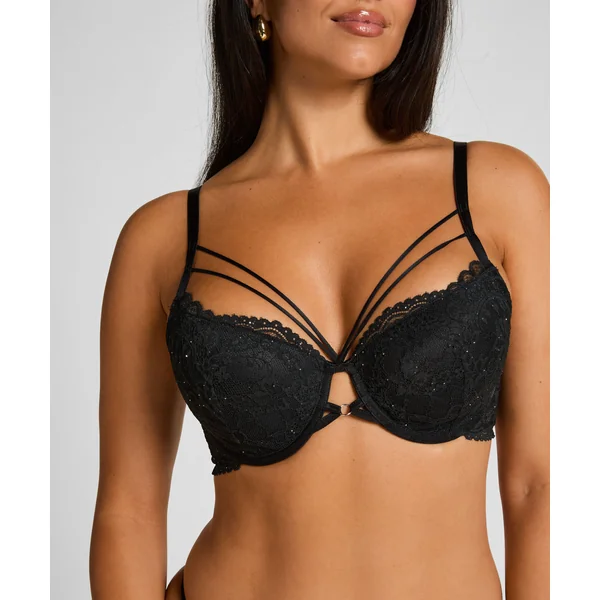 Soutien-gorge à armatures préformé Sabrina - Noir