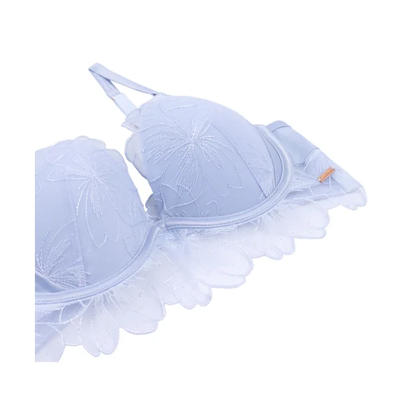 Soutien-gorge à armatures push-up préformé Emilia - Bleu