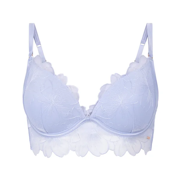 Soutien-gorge à armatures push-up préformé Emilia - Bleu