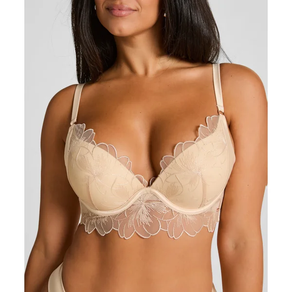 Soutien-gorge à armatures push-up préformé Emilia - Jaune