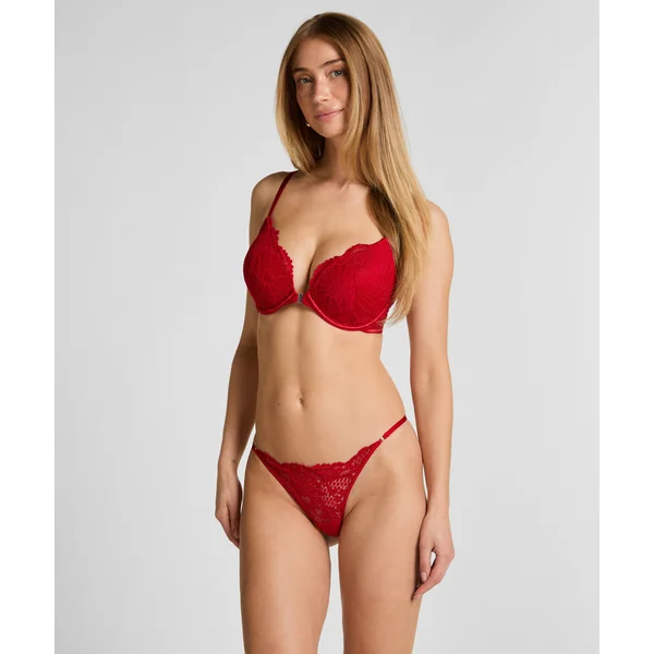 Soutien-gorge à armatures push-up préformé Whitney - Rouge