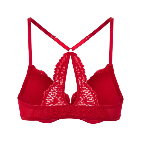 Soutien-gorge à armatures push-up préformé Whitney - Rouge