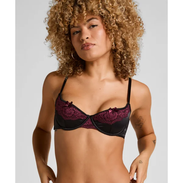 Soutien-gorge à armatures rembourré Ambra - Noir