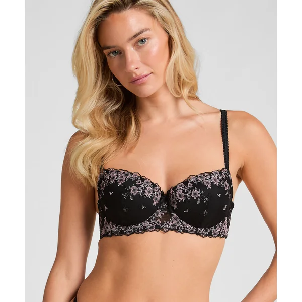 Soutien-gorge à armatures rembourré Chloe - Noir