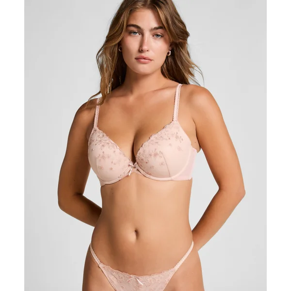 Soutien-gorge à armatures rembourré Chloé - Rose