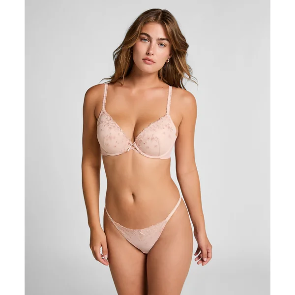 Soutien-gorge à armatures rembourré Chloé - Rose