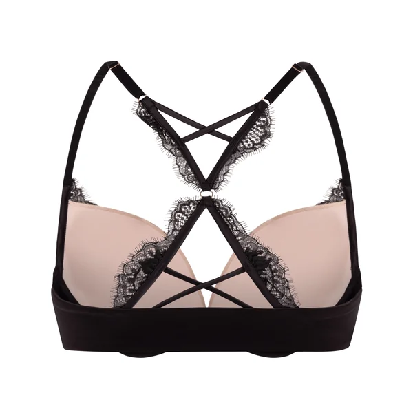 Soutien-gorge à armatures rembourré Cynthia - Noir