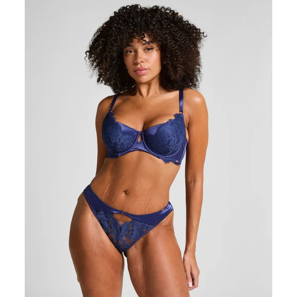 Soutien-gorge à armatures rembourré Grace - Bleu