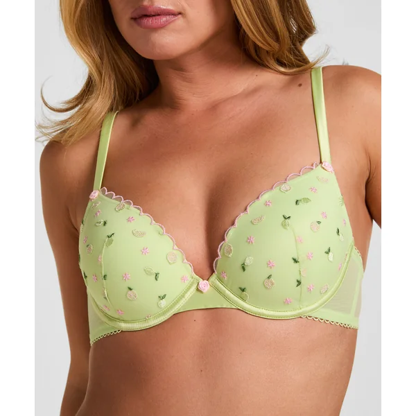 Soutien-Gorge à Armatures Rembourré Harriet - Vert