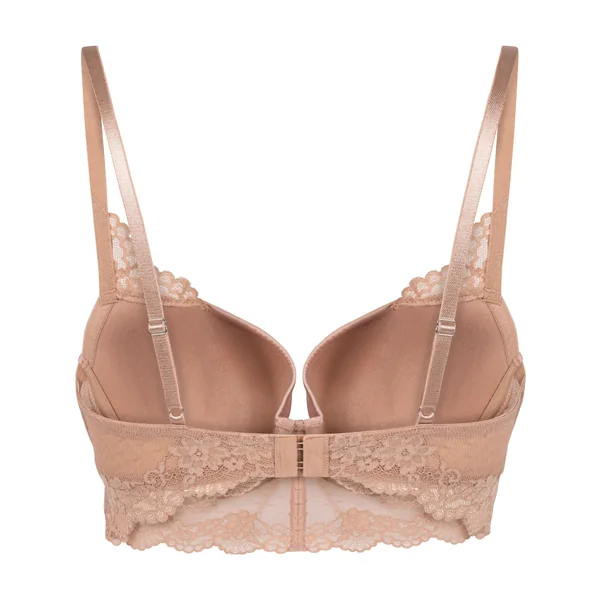Soutien-gorge à armatures rembourré longline Laila - Marron