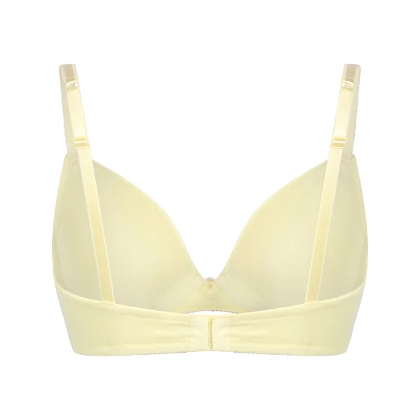 Soutien-gorge à armatures rembourré Pointelle - Jaune