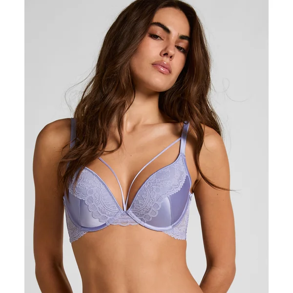 Soutien-gorge à armatures rembourré push-up Adele - Violet