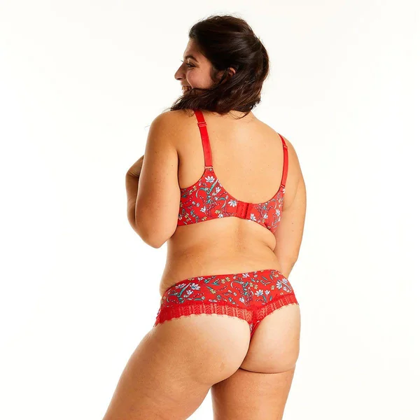 Soutien-gorge à armatures rouge Rouge Pomm Poire