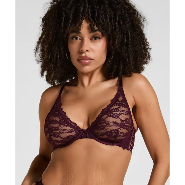 Soutien-Gorge à Armatures Sans Rembourrage Aveline - Violet