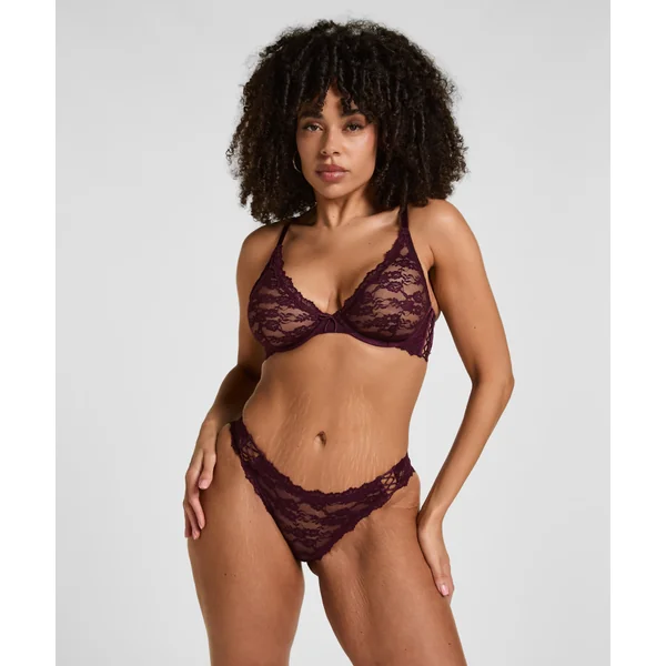 Soutien-Gorge à Armatures Sans Rembourrage Aveline - Violet