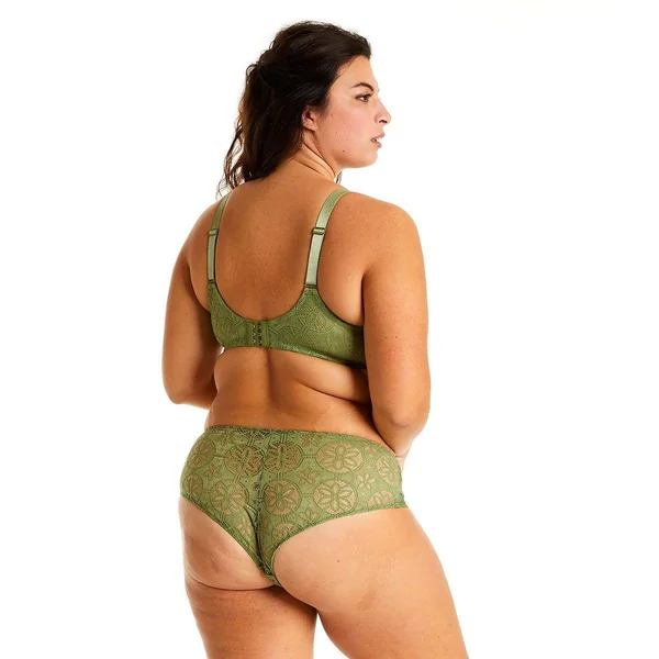 Soutien-gorge à armatures vert Echo Pomm Poire