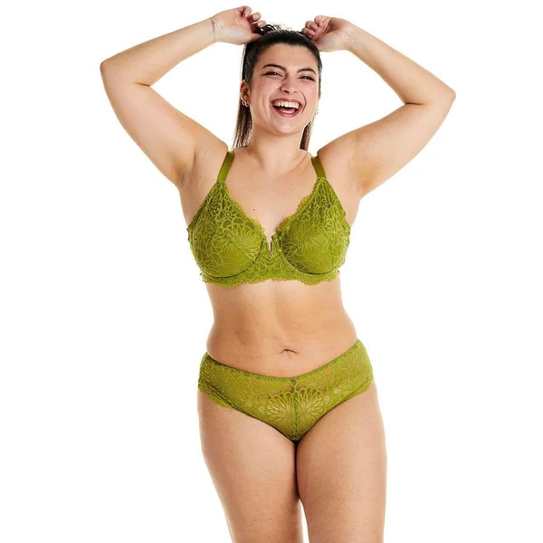 Soutien-gorge à armatures vert Fougère Pomm Poire