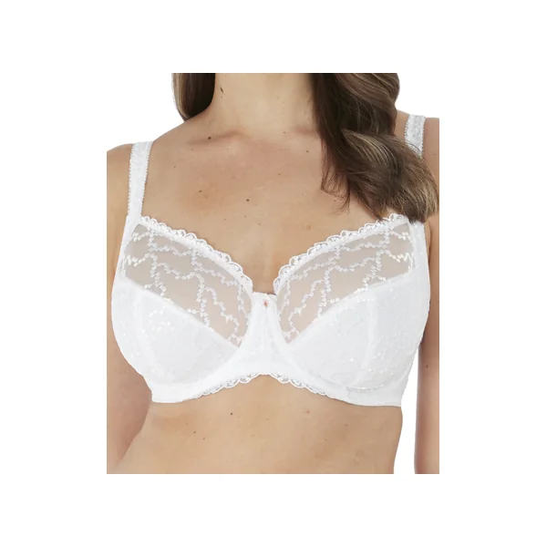 Soutien-gorge à armatures à renfort latéral ANA 6702 BLANC