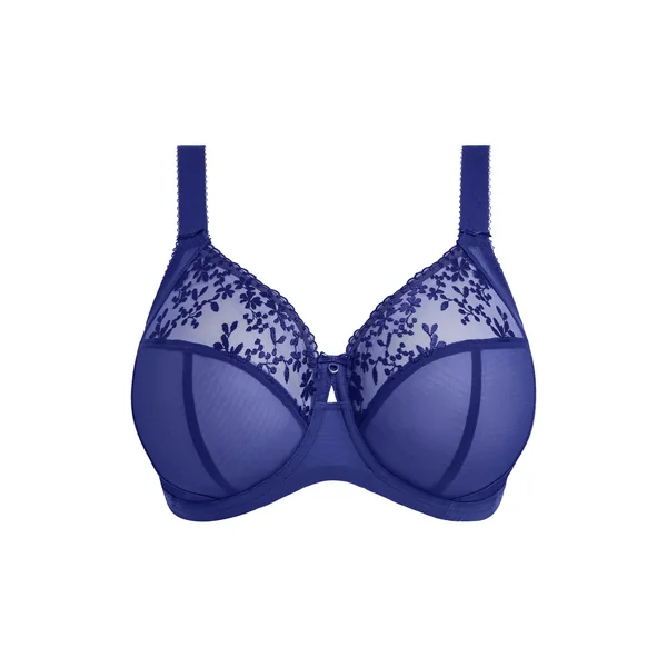 Soutien-gorge à basque stretch Bleu Elomi
