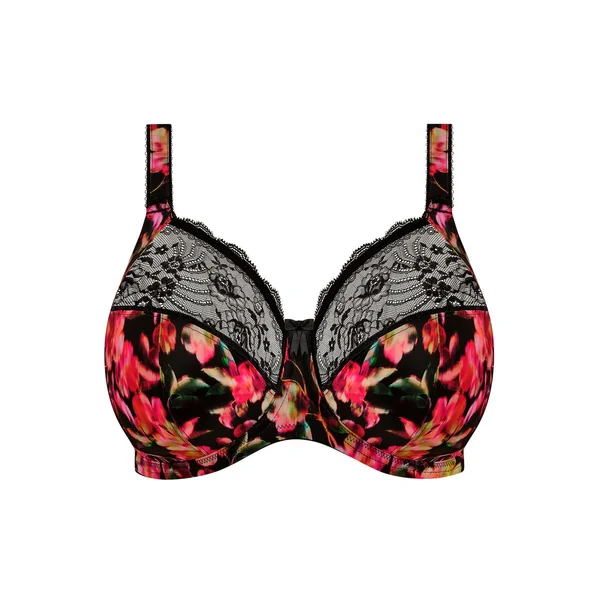 Soutien-gorge à basque stretch rouge Elomi Morgan