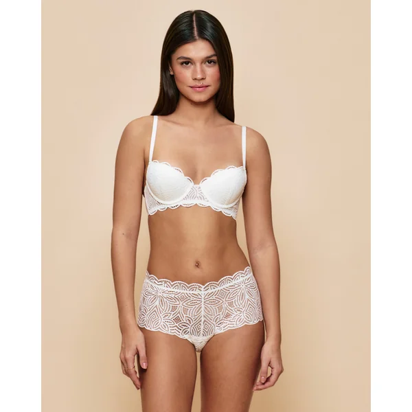 Soutien-gorge à coques fines en dentelle