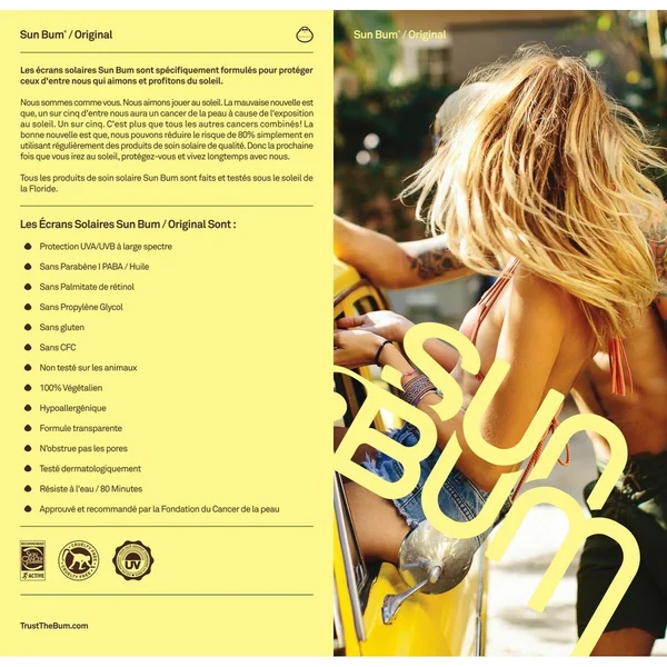 Stick A Lèvre Solaire Spf 30 A La Menthe Ocean - Original Sun Bum