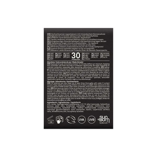 Stick Solaire Signature Sun Bum pour le Visage SPF 30 Sun Bum