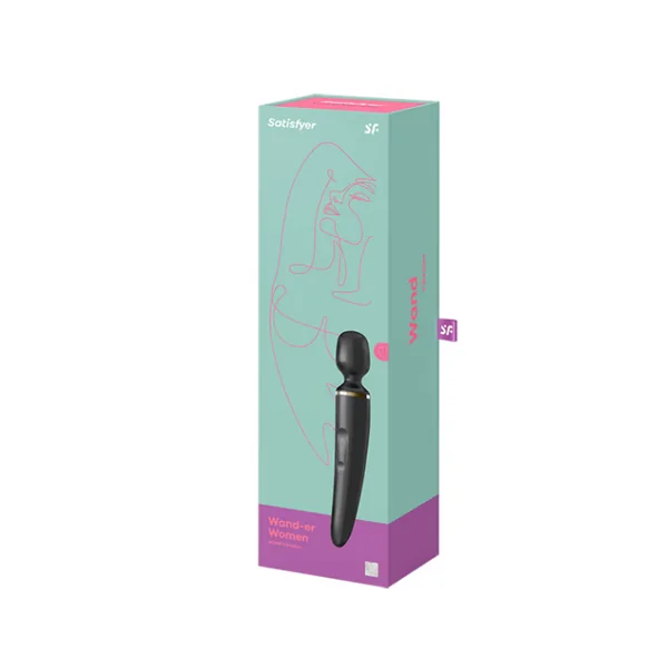 Stimulateur Satisfyer Woman Wand - Noir Satisfyer