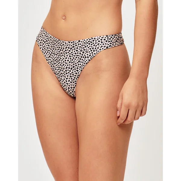 String - Bas de maillot de bain léopard