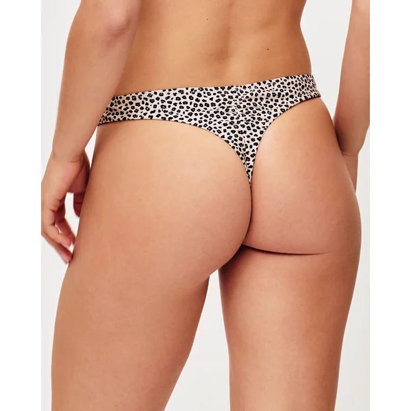 String - Bas de maillot de bain léopard