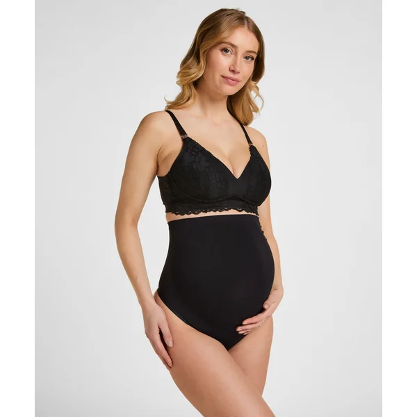 String de Maternité Sans Coutures - Noir