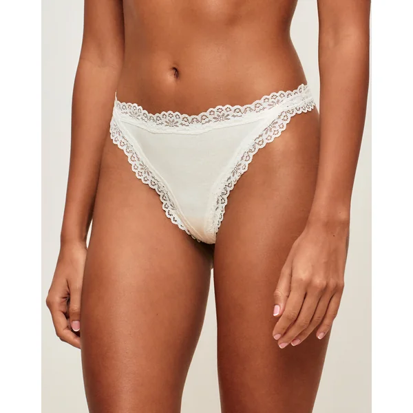 String en coton et dentelle
