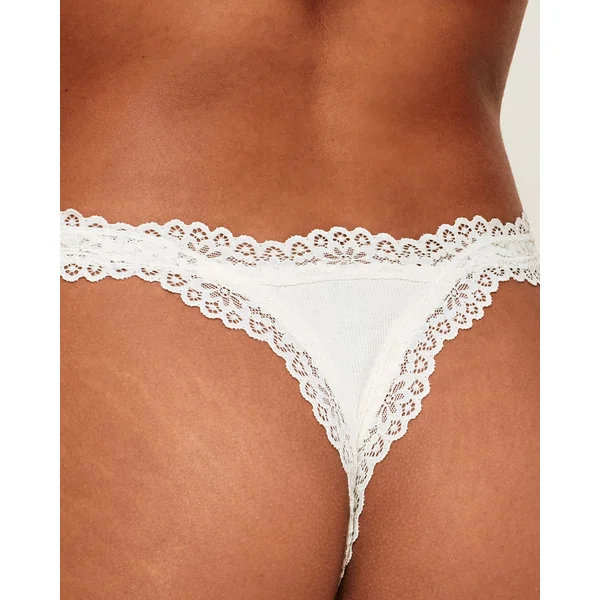 String en coton et dentelle