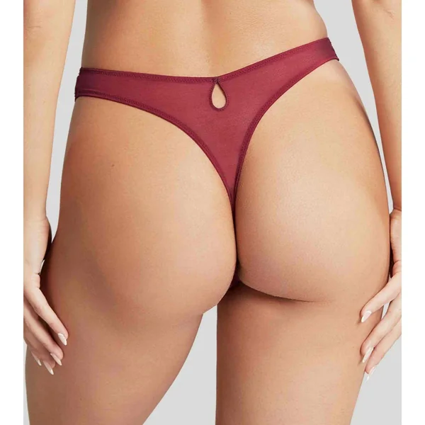 String en Dentelle Ajourée - Rouge Cleo by Panache Cleo by Panache