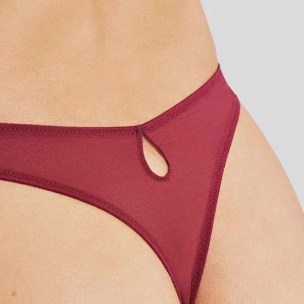 String en Dentelle Ajourée - Rouge Cleo by Panache Cleo by Panache