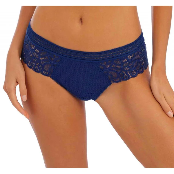 String en Dentelle Festonnée - Wacoal Lingerie - Bleu Wacoal lingerie