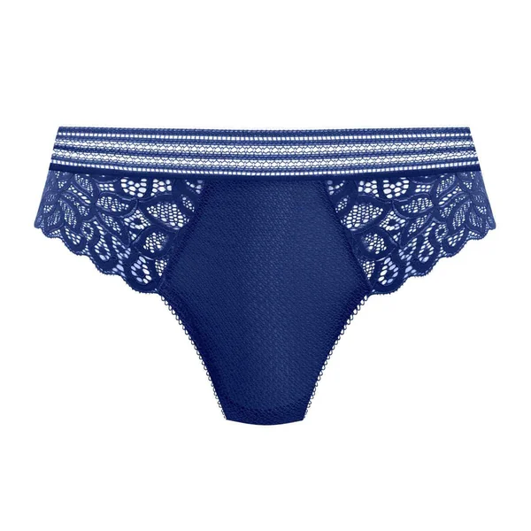 String en Dentelle Festonnée - Wacoal Lingerie - Bleu Wacoal lingerie