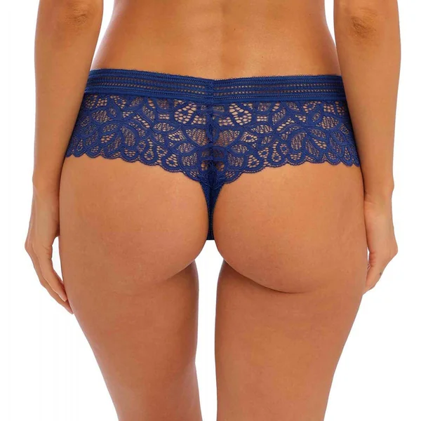 String en Dentelle Festonnée - Wacoal Lingerie - Bleu Wacoal lingerie