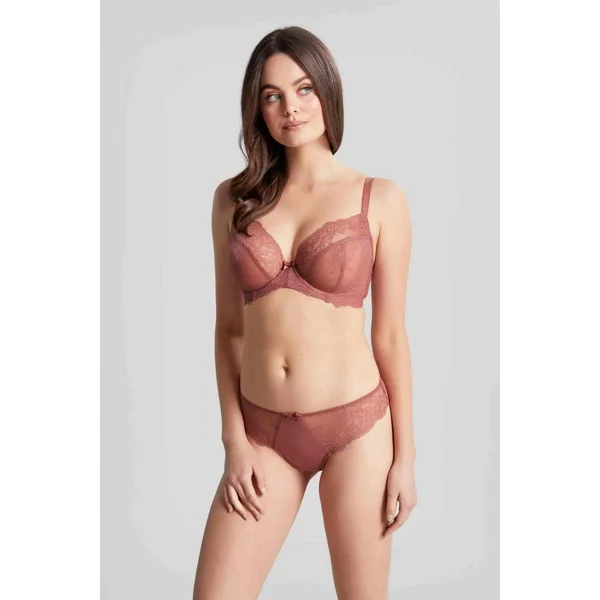 String en Tulle Brodé - Rose Panache