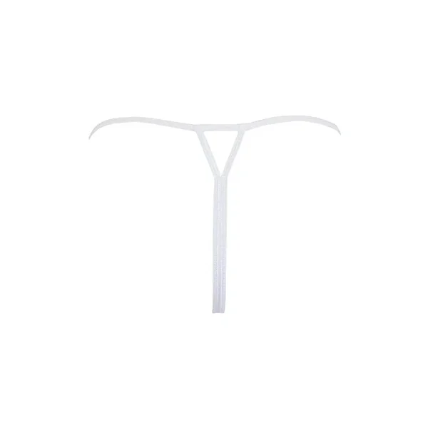 String fendu blanc V-9828