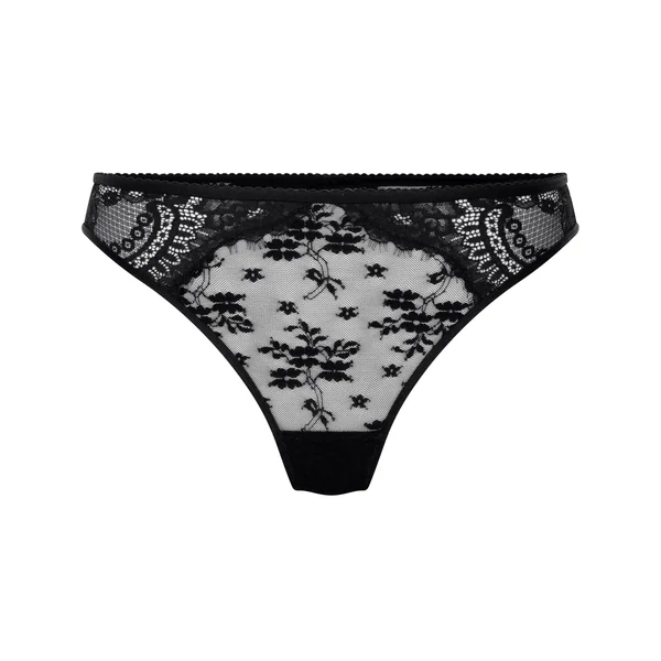 String jambe haute Lou - Noir