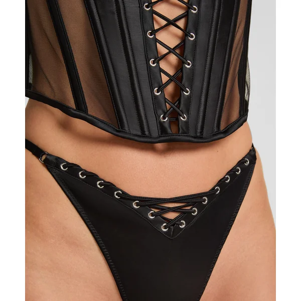 String jambe haute Pina - Noir