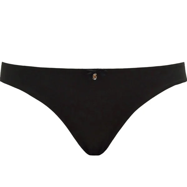 String - Noir en nylon Curvy Kate