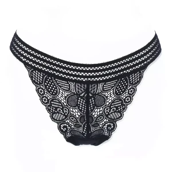 String noir Huit Lingerie