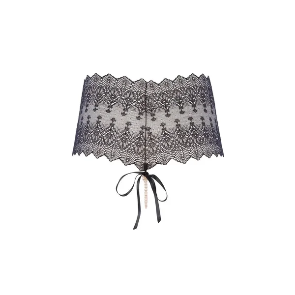 String perles Geneva noir