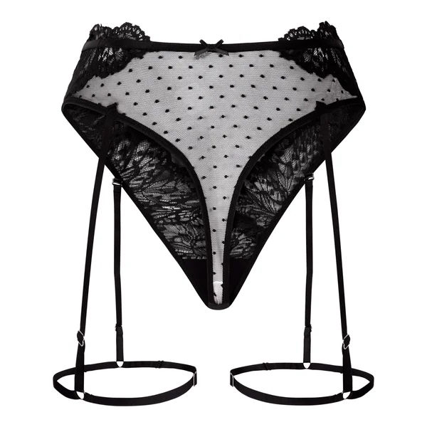 String porte-jarretelles Posie - Noir