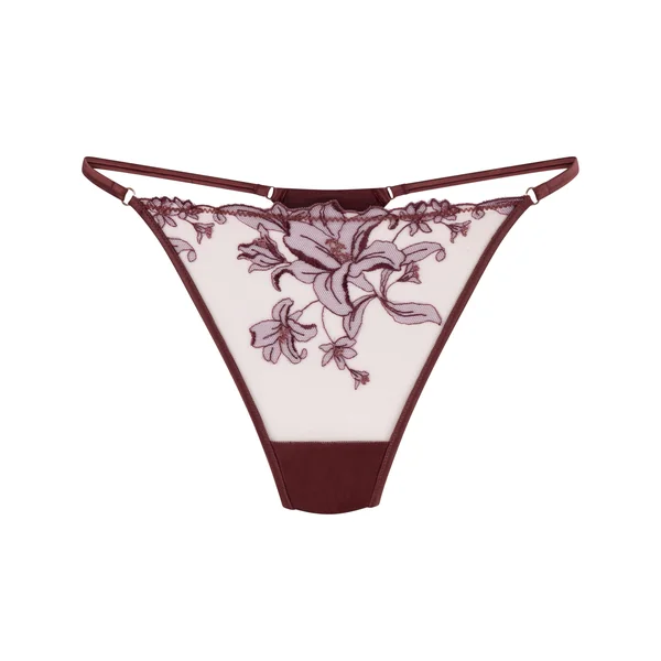 String Taille Haute Anouk - Rouge