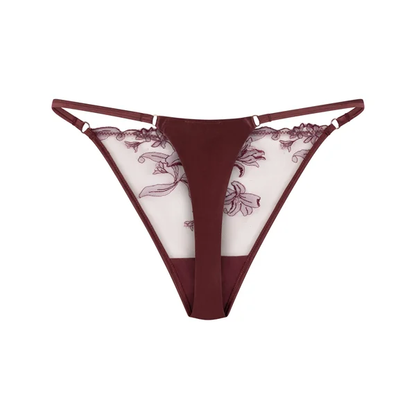 String Taille Haute Anouk - Rouge