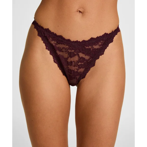 String taille haute Aveline - Violet