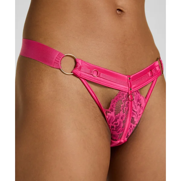 String Taille Haute Emmeline - Rose